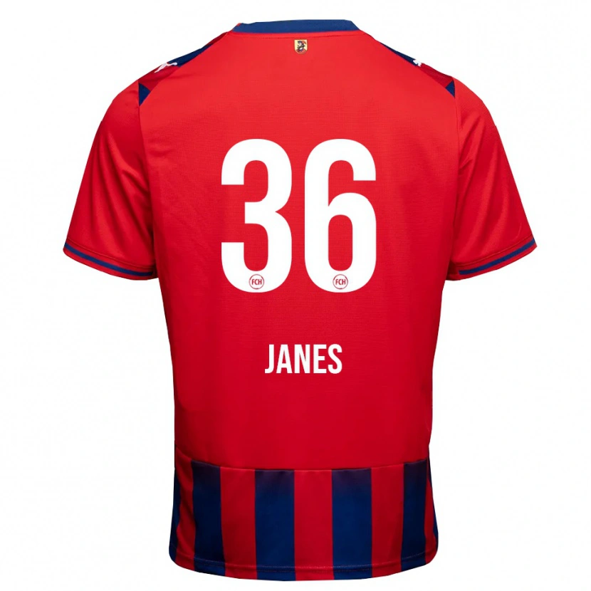 Danxen Męski Luka Janes #36 Królewski Niebieski Biały Czerwony Domowa Koszulka 2026/27 Koszulki Klubowe