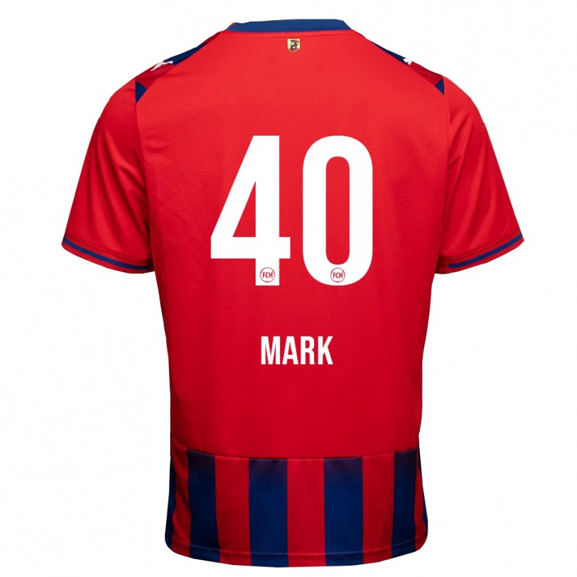 Danxen Męski Felix Mark #40 Królewski Niebieski Biały Czerwony Domowa Koszulka 2026/27 Koszulki Klubowe