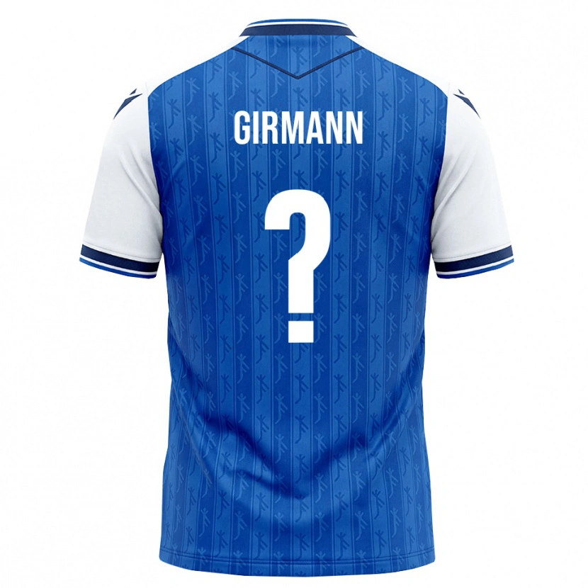 Danxen Męski David Girmann #0 Królewski Niebieski Biały Domowa Koszulka 2026/27 Koszulki Klubowe