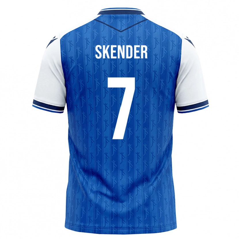 Danxen Męski Alexandros Skender #7 Królewski Niebieski Biały Domowa Koszulka 2026/27 Koszulki Klubowe