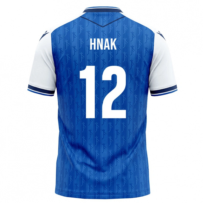 Danxen Męski Anwar Hnak #12 Królewski Niebieski Biały Domowa Koszulka 2026/27 Koszulki Klubowe