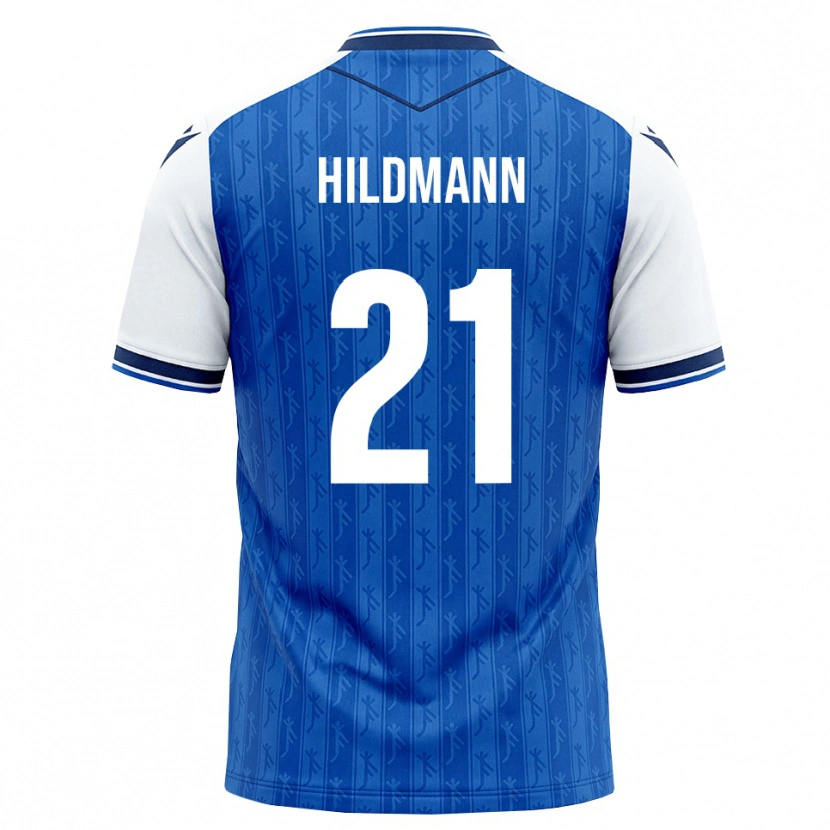 Danxen Męski Timo Hildmann #21 Królewski Niebieski Biały Domowa Koszulka 2026/27 Koszulki Klubowe