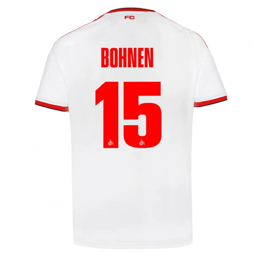 Danxen Męski Bohnen #15 Biały Czerwony Czarny Domowa Koszulka 2026/27 Koszulki Klubowe