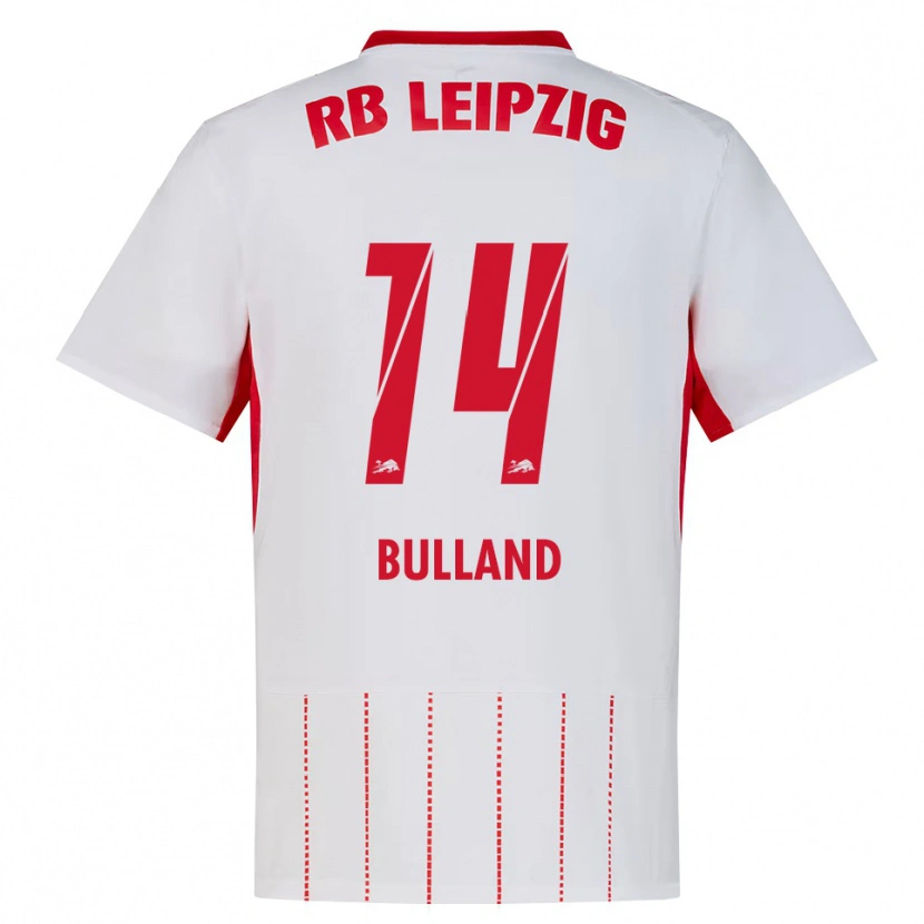 Danxen Męski Anton Bulland #14 Czerwony Biały Żółty Domowa Koszulka 2026/27 Koszulki Klubowe