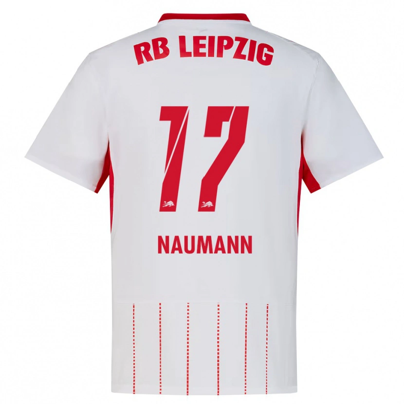 Danxen Męski Carlos Naumann #17 Czerwony Biały Żółty Domowa Koszulka 2026/27 Koszulki Klubowe