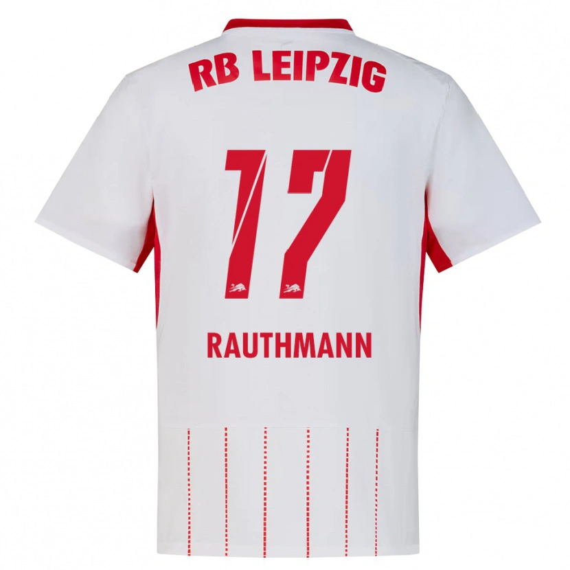 Danxen Męski Nick Rauthmann #17 Czerwony Biały Żółty Domowa Koszulka 2026/27 Koszulki Klubowe