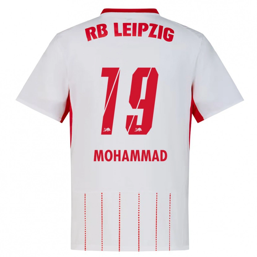 Danxen Męski Sammy Mohammad #19 Czerwony Biały Żółty Domowa Koszulka 2026/27 Koszulki Klubowe