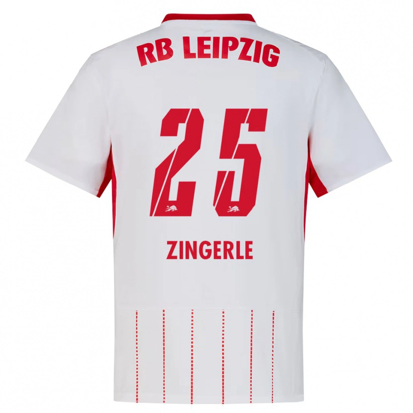 Danxen Męski Leopold Zingerle #25 Czerwony Biały Żółty Domowa Koszulka 2026/27 Koszulki Klubowe