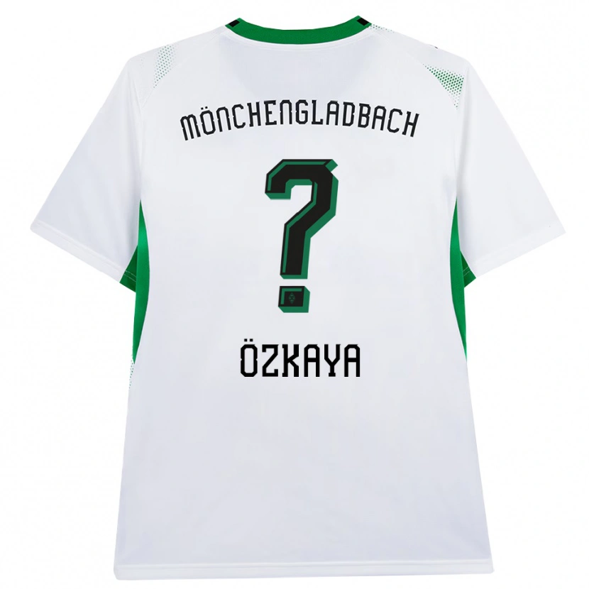 Danxen Męski Cengizhan Özkaya #0 Biały Czarny Zielony Domowa Koszulka 2026/27 Koszulki Klubowe