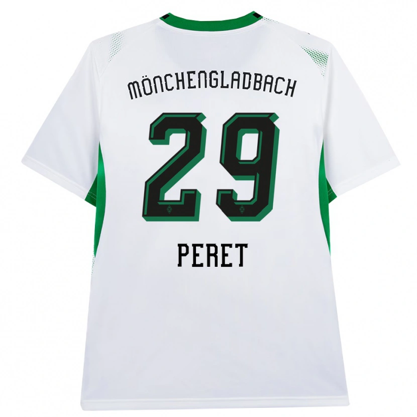 Danxen Męski Jakub Peret #29 Biały Czarny Zielony Domowa Koszulka 2026/27 Koszulki Klubowe