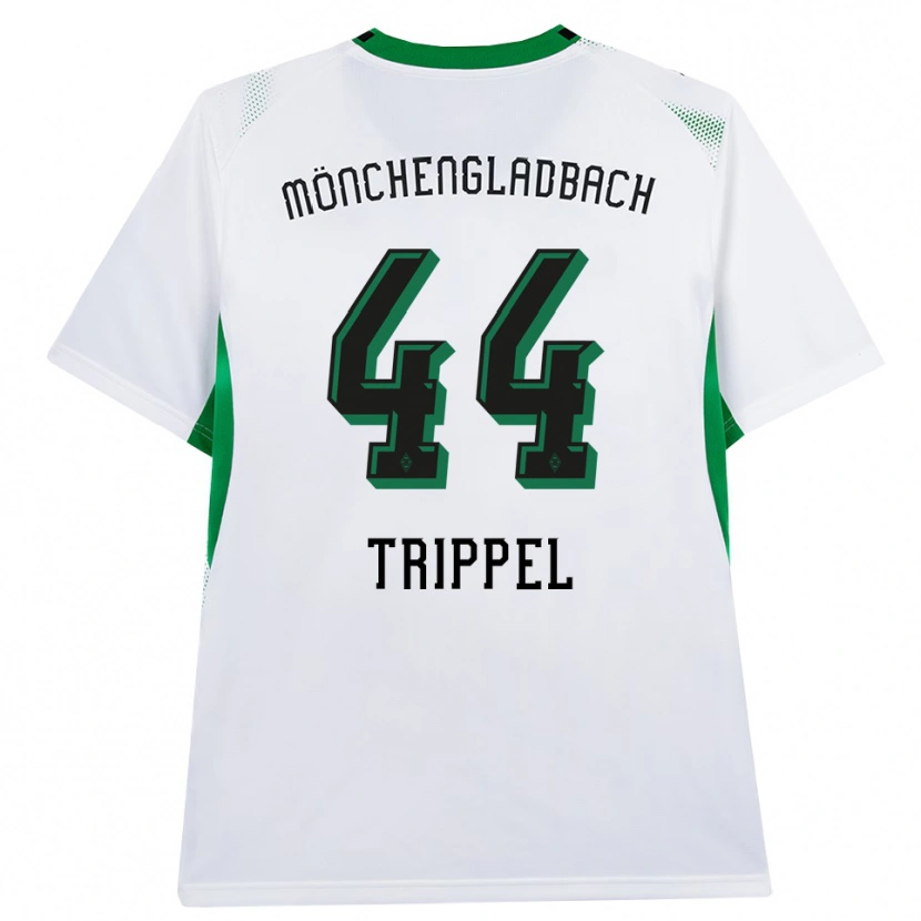 Danxen Męski Marcello Trippel #44 Biały Czarny Zielony Domowa Koszulka 2026/27 Koszulki Klubowe