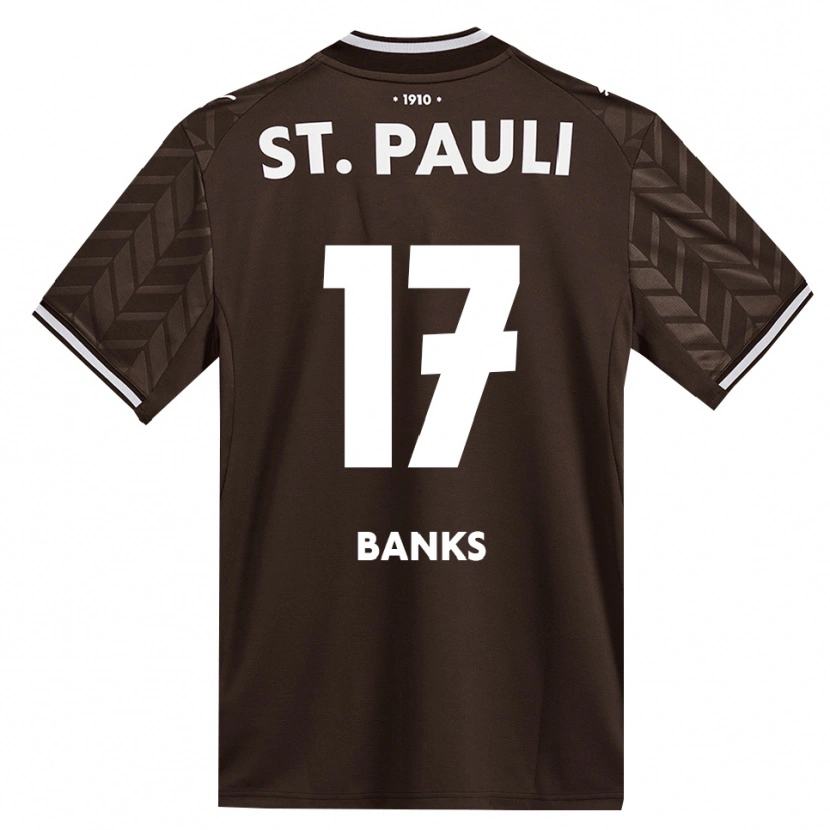 Danxen Męski Scott Banks #17 Kawa Biała Domowa Koszulka 2026/27 Koszulki Klubowe