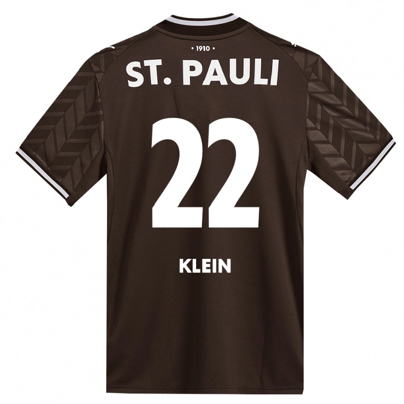 Danxen Męski Sam Klein #22 Kawa Biała Domowa Koszulka 2026/27 Koszulki Klubowe