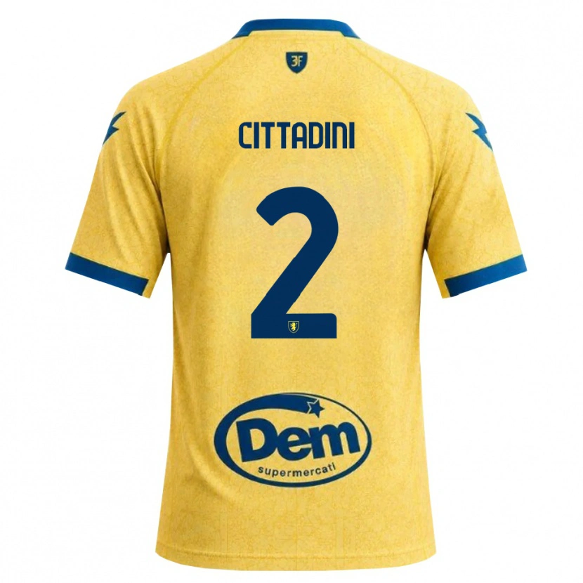 Danxen Męski Giorgio Cittadini #2 Chabrowy Czarny Niebieski Domowa Koszulka 2026/27 Koszulki Klubowe