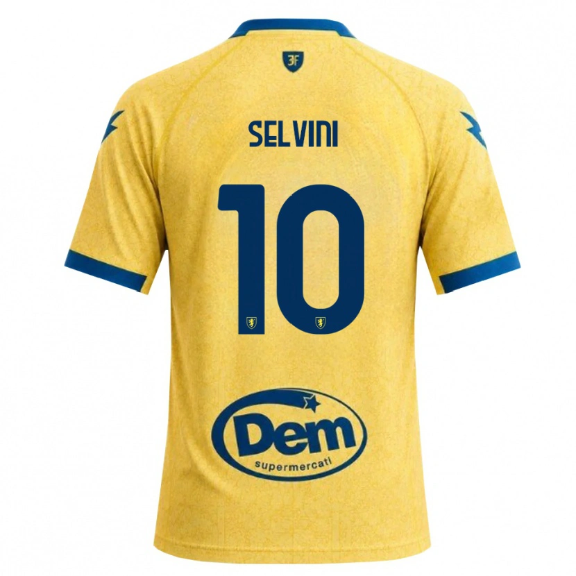Danxen Męski Alessandro Selvini #10 Chabrowy Czarny Niebieski Domowa Koszulka 2026/27 Koszulki Klubowe