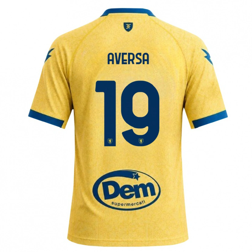 Danxen Męski Gabriel Aversa #19 Chabrowy Czarny Niebieski Domowa Koszulka 2026/27 Koszulki Klubowe