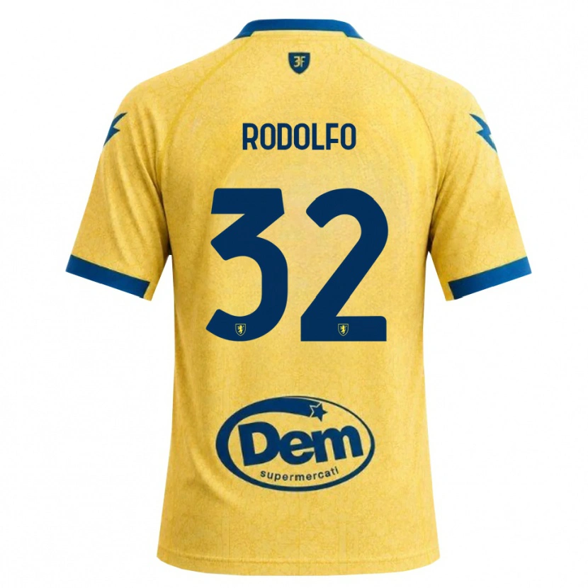 Danxen Męski Luca Rodolfo #32 Chabrowy Czarny Niebieski Domowa Koszulka 2026/27 Koszulki Klubowe