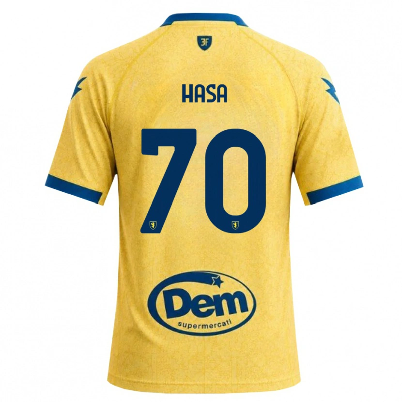 Danxen Męski Luis Hasa #70 Chabrowy Czarny Niebieski Domowa Koszulka 2026/27 Koszulki Klubowe