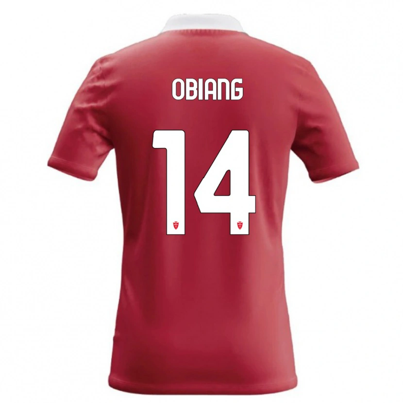 Danxen Męski Pedro Obiang #14 Czerwony Biały Domowa Koszulka 2026/27 Koszulki Klubowe