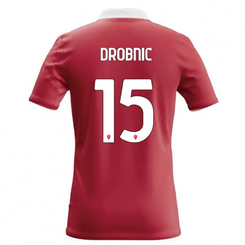 Danxen Męski Matic Drobnic #15 Czerwony Biały Domowa Koszulka 2026/27 Koszulki Klubowe