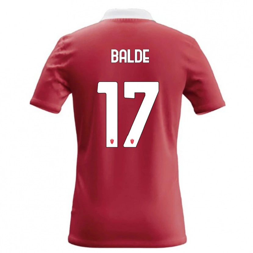 Danxen Męski Keita Baldé #17 Czerwony Biały Domowa Koszulka 2026/27 Koszulki Klubowe