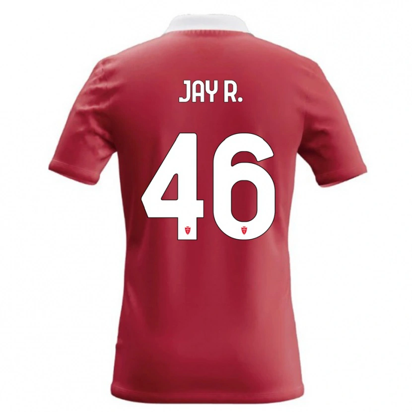Danxen Męski Jay Robinson #46 Czerwony Biały Domowa Koszulka 2026/27 Koszulki Klubowe