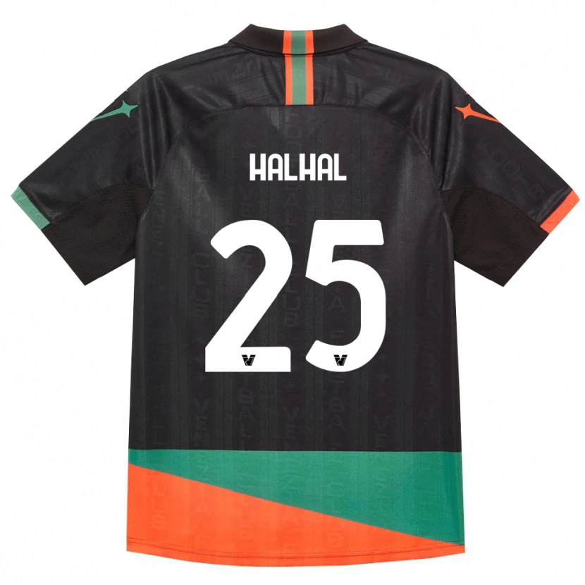 Danxen Męski Redouane Halhal #25 Czarny Pomarańczowy Zielony Domowa Koszulka 2026/27 Koszulki Klubowe