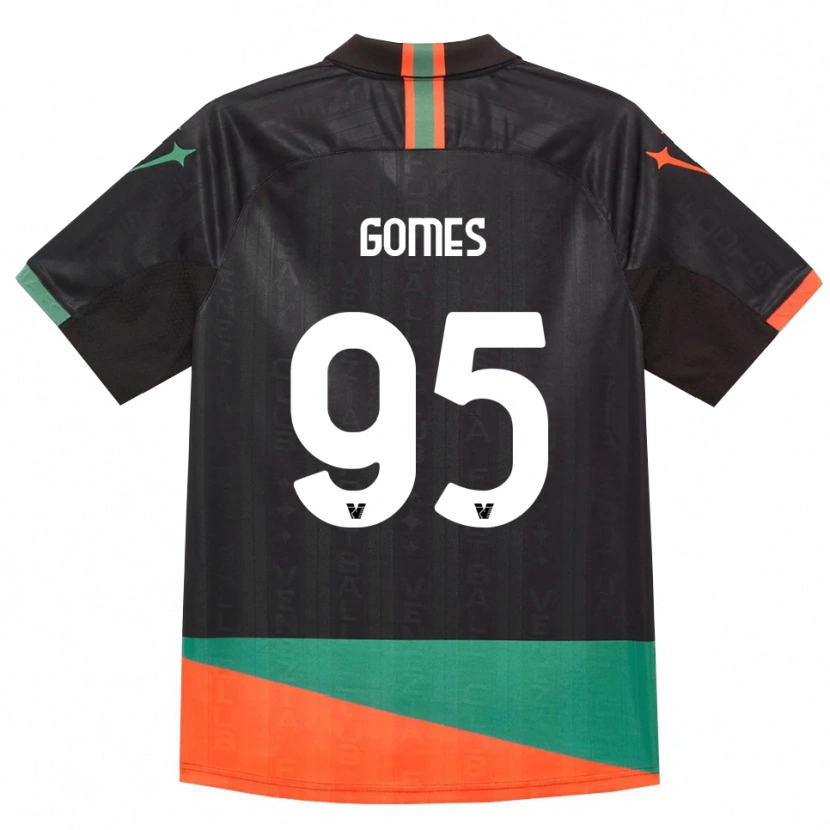 Danxen Męski Ale Gomes #95 Czarny Pomarańczowy Zielony Domowa Koszulka 2026/27 Koszulki Klubowe