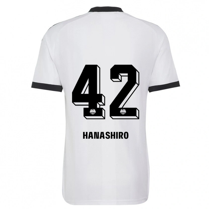 Danxen Męski Rinto Hanashiro #42 Czarny Biały Wyjazdowa Koszulka 2026/27 Koszulki Klubowe