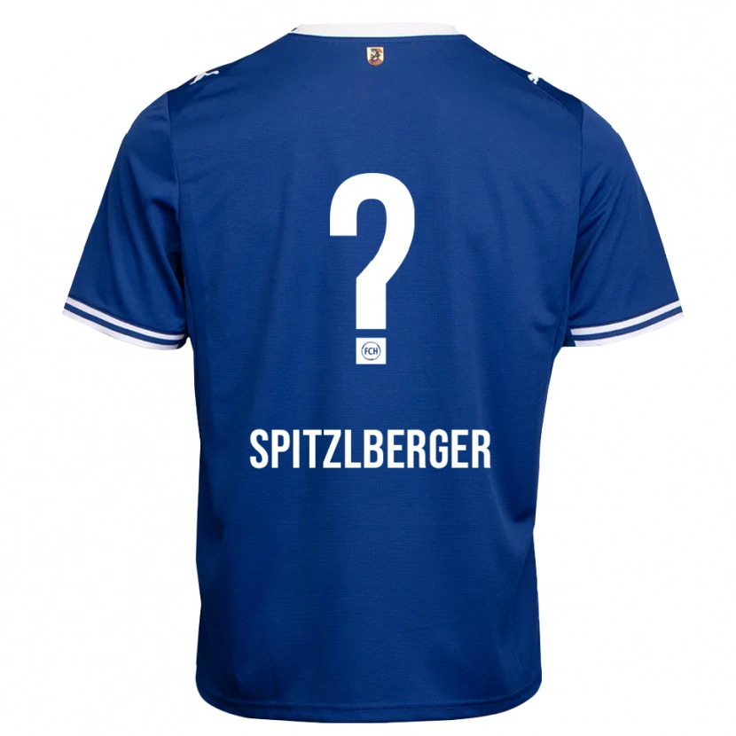 Danxen Męski Tyler Spitzlberger #0 Królewski Niebieski Biały Wyjazdowa Koszulka 2026/27 Koszulki Klubowe