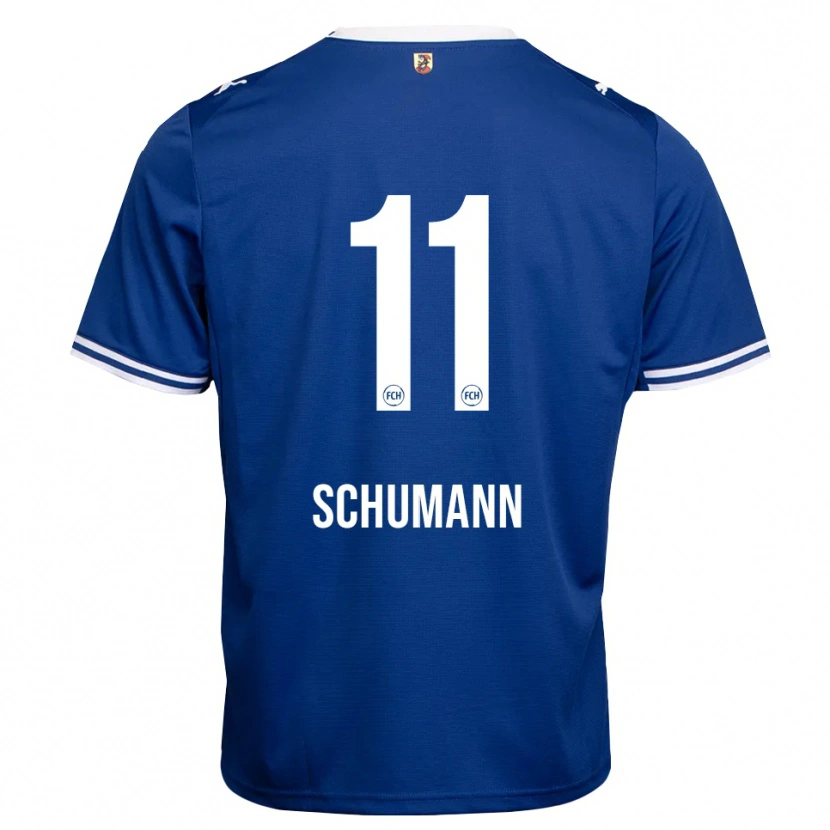 Danxen Męski Stefan Schumann #11 Królewski Niebieski Biały Wyjazdowa Koszulka 2026/27 Koszulki Klubowe