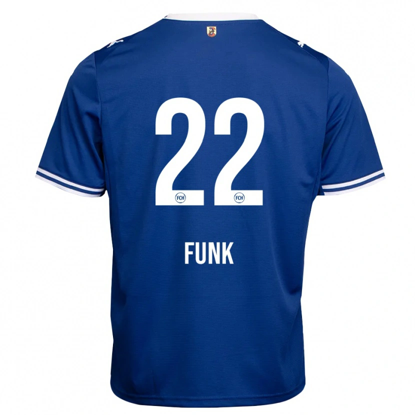 Danxen Męski Sebastian Funk #22 Królewski Niebieski Biały Wyjazdowa Koszulka 2026/27 Koszulki Klubowe