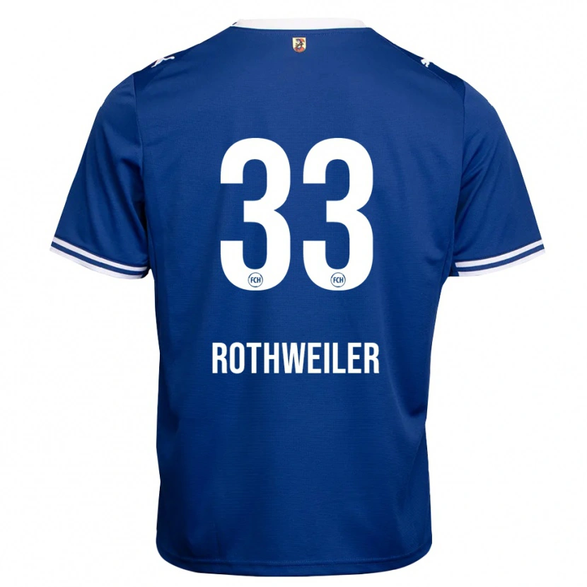 Danxen Męski Nick Rothweiler #33 Królewski Niebieski Biały Wyjazdowa Koszulka 2026/27 Koszulki Klubowe