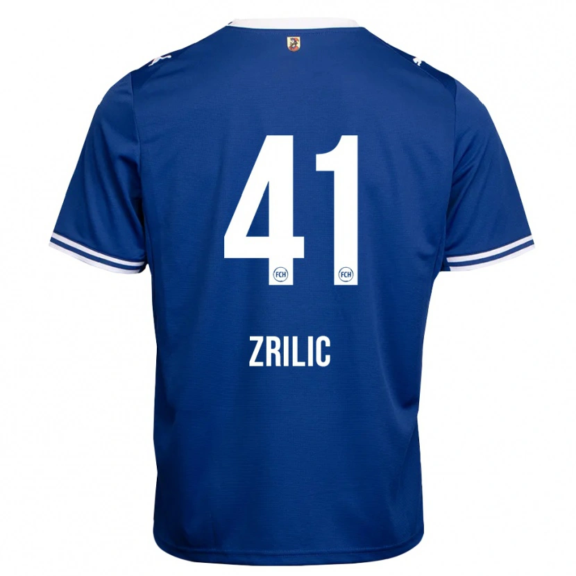 Danxen Męski Marko Zrilić #41 Królewski Niebieski Biały Wyjazdowa Koszulka 2026/27 Koszulki Klubowe