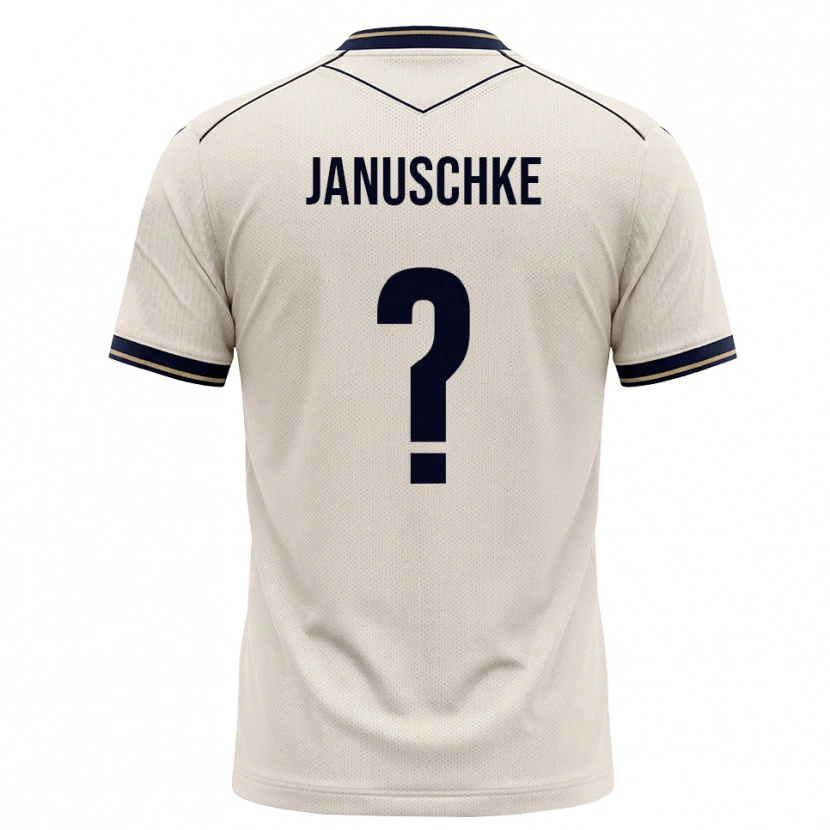 Danxen Męski Tim Januschke #0 Białawy Niebieski Atramentowy Wyjazdowa Koszulka 2026/27 Koszulki Klubowe