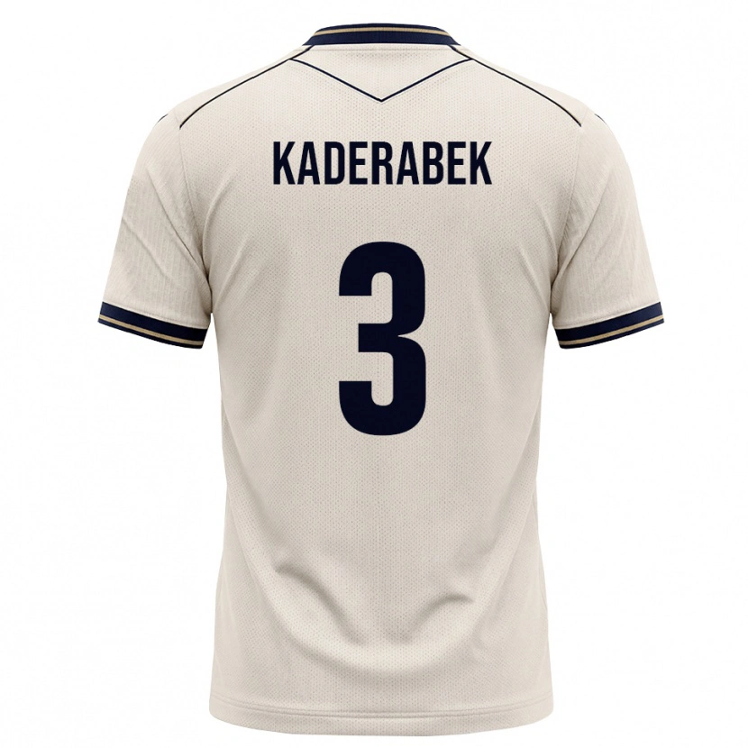 Danxen Męski Pavel Kaderabek #3 Białawy Niebieski Atramentowy Wyjazdowa Koszulka 2026/27 Koszulki Klubowe