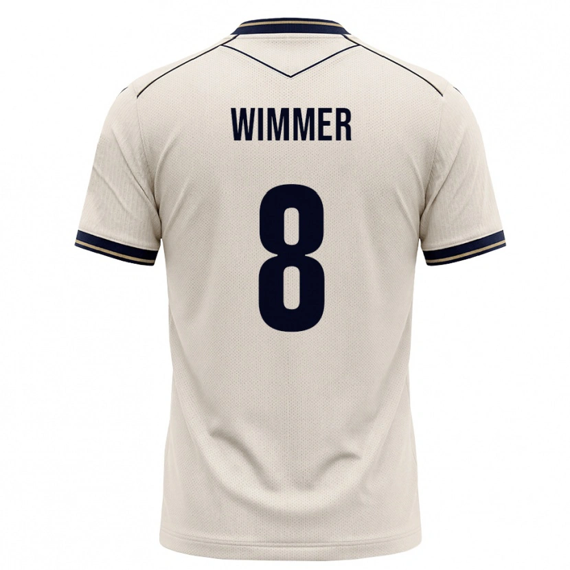 Danxen Męski Patrick Wimmer #8 Białawy Niebieski Atramentowy Wyjazdowa Koszulka 2026/27 Koszulki Klubowe