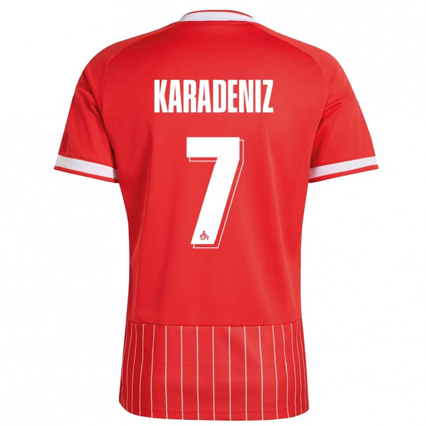 Danxen Męski Thierry Karadeniz #7 Czerwony Biały Zielony Wyjazdowa Koszulka 2026/27 Koszulki Klubowe