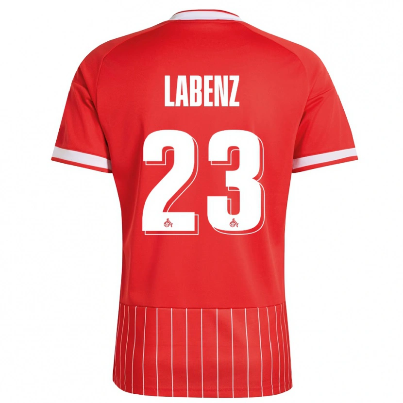 Danxen Męski Luiz Labenz #23 Czerwony Biały Zielony Wyjazdowa Koszulka 2026/27 Koszulki Klubowe