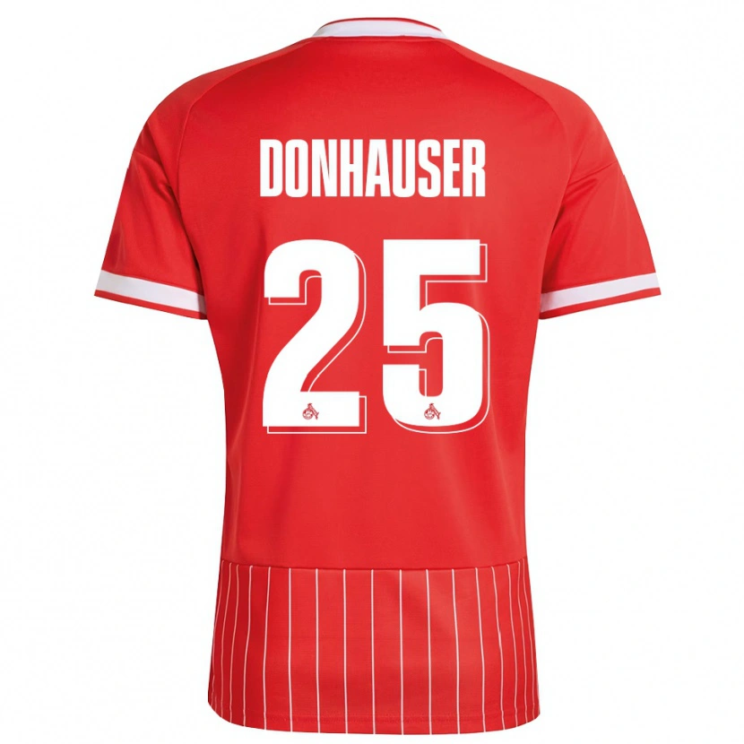 Danxen Męski Laura Donhauser #25 Czerwony Biały Zielony Wyjazdowa Koszulka 2026/27 Koszulki Klubowe