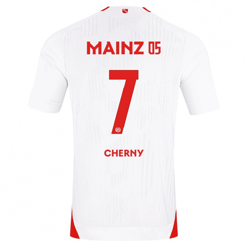Danxen Męski Nick Cherny #7 Biały Czerwony Żółty Wyjazdowa Koszulka 2026/27 Koszulki Klubowe