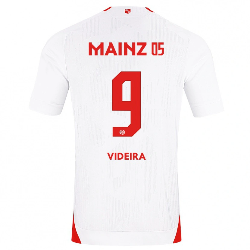 Danxen Męski Jayson Videira #9 Biały Czerwony Żółty Wyjazdowa Koszulka 2026/27 Koszulki Klubowe