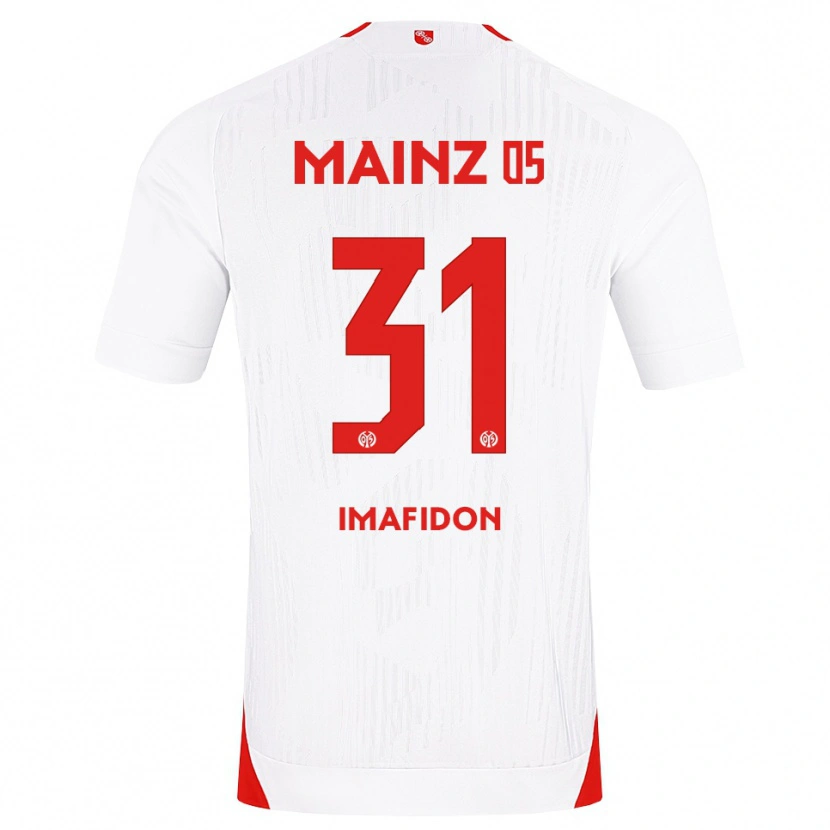 Danxen Męski Daniel Imafidon #31 Biały Czerwony Żółty Wyjazdowa Koszulka 2026/27 Koszulki Klubowe