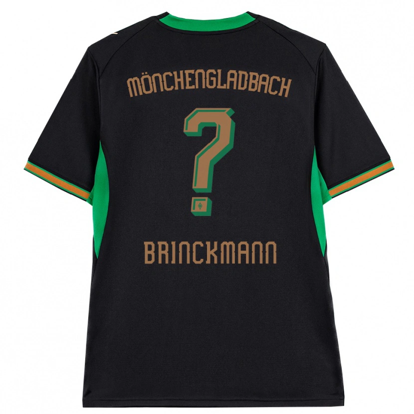 Danxen Męski Jannik Brinckmann #0 Czarny Pomarańczowy Zielony Brązowy Wyjazdowa Koszulka 2026/27 Koszulki Klubowe