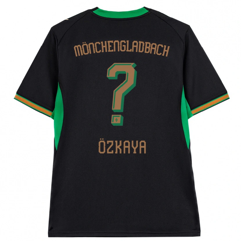 Danxen Męski Cengizhan Özkaya #0 Czarny Pomarańczowy Zielony Brązowy Wyjazdowa Koszulka 2026/27 Koszulki Klubowe