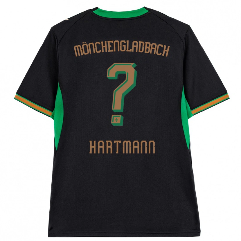 Danxen Męski Miguel Hartmann #0 Czarny Pomarańczowy Zielony Brązowy Wyjazdowa Koszulka 2026/27 Koszulki Klubowe