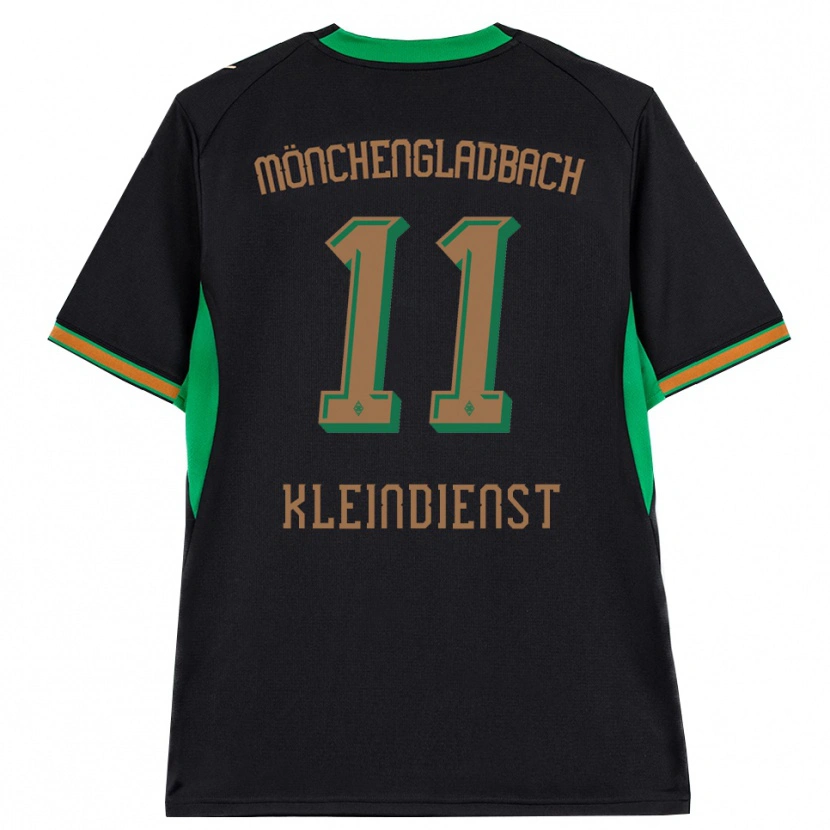 Danxen Męski Tim Kleindienst #11 Czarny Pomarańczowy Zielony Brązowy Wyjazdowa Koszulka 2026/27 Koszulki Klubowe