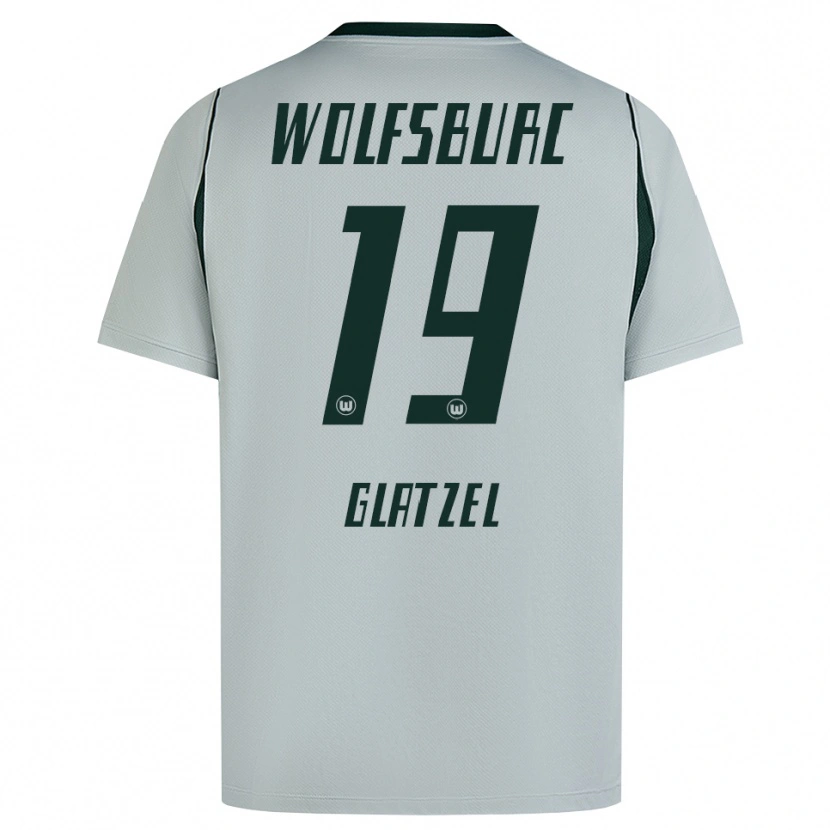 Danxen Męski Robert Glatzel #19 Szary Zielony Wyjazdowa Koszulka 2026/27 Koszulki Klubowe