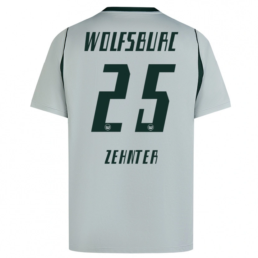 Danxen Męski Aaron Zehnter #25 Szary Zielony Wyjazdowa Koszulka 2026/27 Koszulki Klubowe
