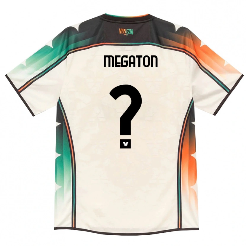 Danxen Męski Alessio Megaton #0 Oldlace Pomarańczowy Zielony Wyjazdowa Koszulka 2026/27 Koszulki Klubowe
